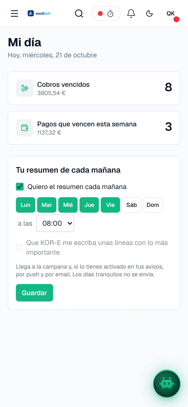 Mi día en el móvil